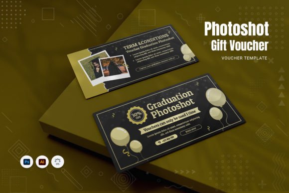 Graduation Photoshot Gift Voucher Design