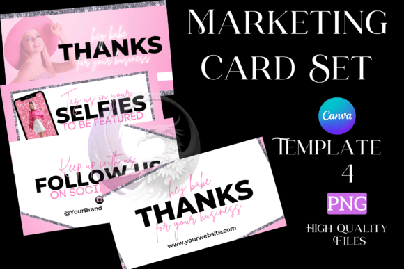 Marketing Cards-Pink: A Versatile Tool for Modern Branding