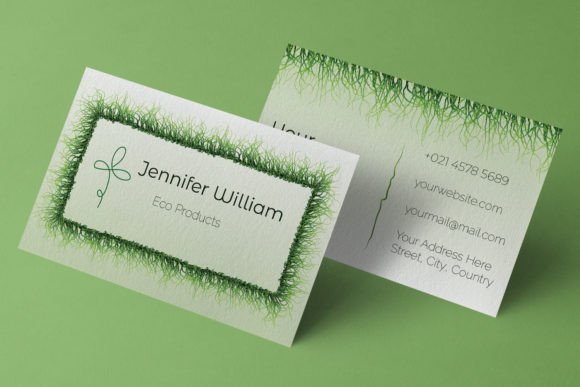 Mastering Sustainable Branding with the Eco Green Business Card Design Template