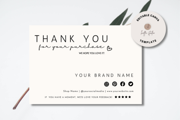 Minimal Business Thank You Card Template: A Practical Digital Asset for Modern Professionals