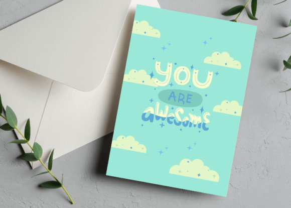 You Are Awesome Greeting Card: A Practical Digital Solution for Modern Communication